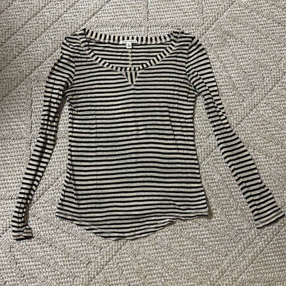 Linen and cotton blend banana republic shirt